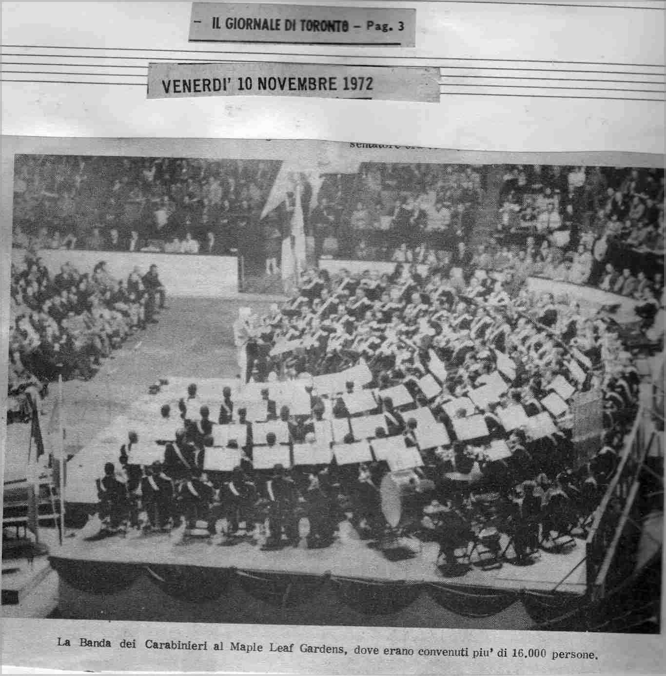 Il Giornale di Toronto 10 Novembre 1972 (1) 