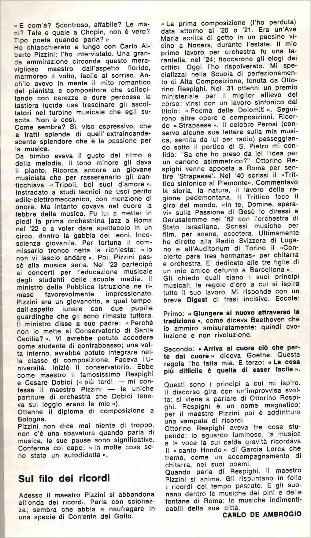 Primavera Salesiana-Articolo del Gennaio 1972