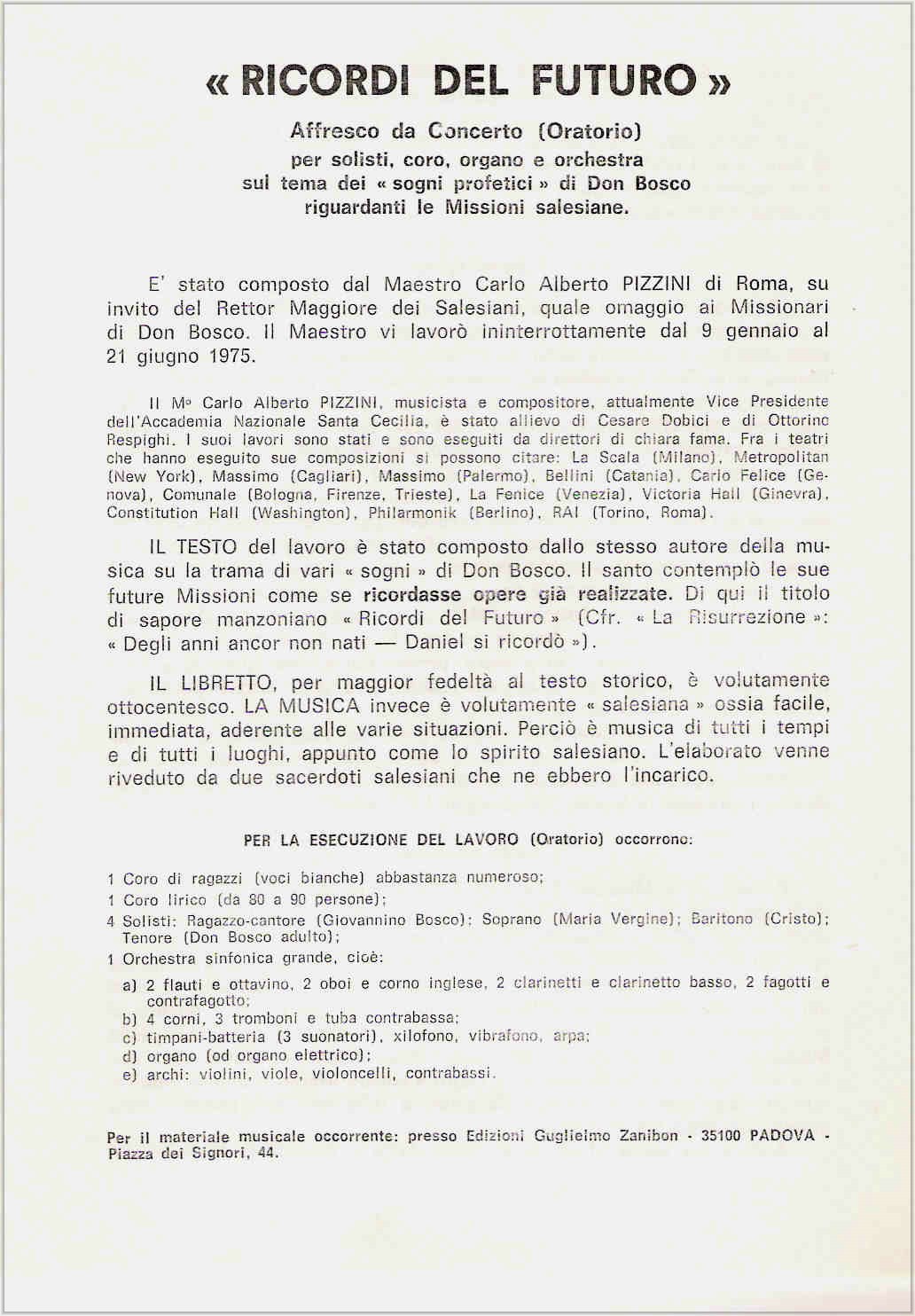 Ricordi del Futuro, Torino 23 Dicembre 1976 (2)