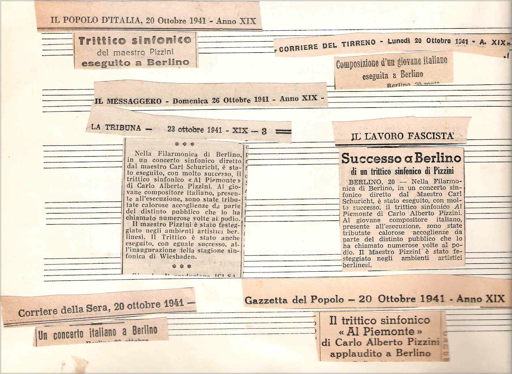 Recensioni del Concerto di Berlino