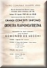 Concerto diretto da Edmondo De Vecchi a Trieste il 18 Agosto 1945