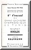 Concerto diretto da Marcel Mirouze  a Tunisi il 10 Novembre 1951 (1)